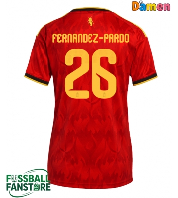 Belgien Matias Fernandez-Pardo #26 Replik Heimtrikot Damen WM 2026 Kurzarm